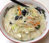 「にんにく入り特製タンメン（700円）」@栄来軒の写真