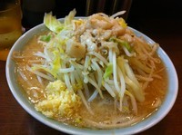 「ラーメン（野菜アブラにんにく）」@ラーメン二郎 池袋東口店の写真