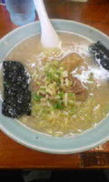 「らーめん（500円）」@がんこや かるがんラーメン つくば店の写真