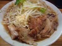 「大ラーメン(ニンニク少し)」@ラーメン二郎 赤羽店の写真