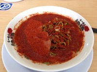 「赤玉こってり」@らーめん津津 雄琴店の写真