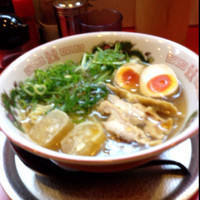 「冷やしラーメン(限定)」@ラーメン たんろん 本店の写真