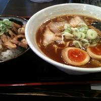 「煮玉子ラーメン」@ラーメン一心 本店の写真