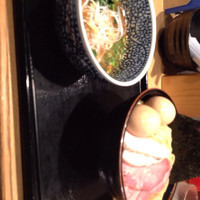 「特性濃厚魚介つけ麺+煮卵」@麺屋 一燈の写真