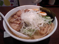 「塩味いちやずくし麺大盛」@中華そば いちやの写真