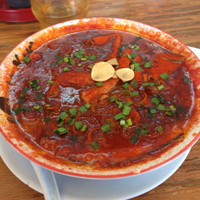 「スタミナそば」@中華そば 殿 雄琴店の写真