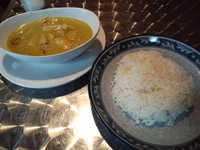 「タイカレーライス付き(グリーン)」@タイ食堂 ジャルアンの写真