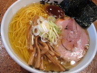 「塩あっさり（ネギ油入り）￥730+煮玉子￥100」@きくちひろきの写真