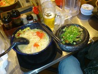 「特製ラーメンと餃子」@満洲屋が一番 船橋店の写真