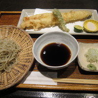 「あなご天せいろ（１３６５円）」@手打蕎麦 きみ吉の写真