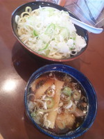 「もりそば」@UNDER GROUND RAMENの写真