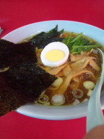 「しょうゆラーメン　５５０円」@ラーメンショップ藤崎の写真