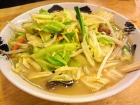 「タンメン」@手打拉麺 焼小龍包 京の華の写真