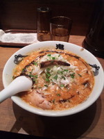 「カラシビ味噌らー麺（カラ普通・シビ普通）＋ネギ」@カラシビ味噌らー麺 鬼金棒の写真