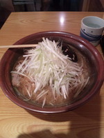 「ピリ辛ネギ醤油ラーメン」@むてっぽうの写真