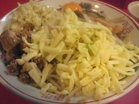 「汁なし（麺少なめ、脂少なめ）750円」@ラーメン 麺徳 東陽町店の写真