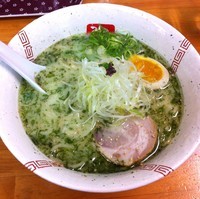 「塩（しそ入り）らーめん（￥750）」@らーめん 弥七の写真