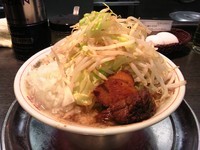 「ミニらーめん640円」@麺屋 婆娑羅の写真