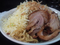 「汁なし (チーズ・温玉入り) 740円」@ラーメン浜田家の写真