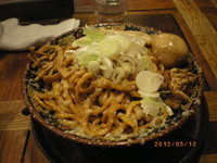 「爆盛油脂麺　￥850」@らーめん 平太周 味庵の写真