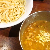 「牛ホルカレーつけ麺(並盛り)」@カナヤマ55の写真