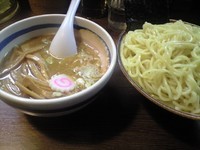 「メンマつけ麺（大）」@大勝軒 十五夜 新宿御苑店の写真