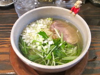 「塩そば」@秋刀魚中華そば 生粋の写真