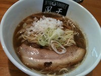 「特濃煮干しそば＋豚めし」@煮干中華ソバ イチカワの写真