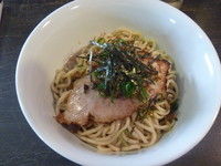 「塩煮干しの和えそば」@麺や Bar 渦の写真