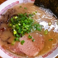 「ラーメン+替玉ｘ2」@博多長浜らーめん いっきの写真