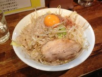 「まぜそば（しょうゆ）700円」@麺処 MAZERUの写真