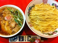 「つけそば(並)+とろける豚足トッピング」@カドヤ食堂 本店の写真