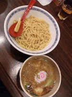 「牛ホルモンのつけ麺（あつもり）」@大一製麺処 つけ麺屋ちっちょ極の写真