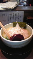 「塩ラーメン（鶏油）+白髪葱」@ラーメン 麺たつの写真
