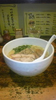 「白鶏ラーメン」@鶏の穴の写真