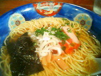 「支那そば／黒だし（濃口醤油）らーめん（￥６５０）」@八雲の写真