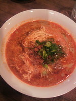 「坦々麺750円」@創作麺工房 鳴龍の写真