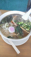 「トンコツラーメン(細麺)￥９００」@MENYA 食い味の道有楽の写真