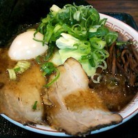 「男豚骨＋味玉＋ネギマシ」@豚骨商店 ゆい六助の写真