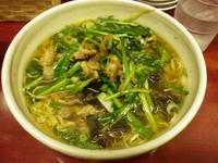 「ニラそば」@一文無の写真