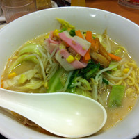 「長崎ちゃんぽん （大盛同額、550円）」@長崎ちゃんぽん リンガーハット 品川シーサイドフォレスト店の写真