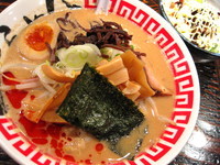 「ほていごまらーめん（豚マヨ丼付）￥880」@らーめん 布袋の写真