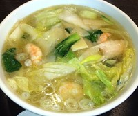 「エビあんかけらーめん（880円）」@中華料理五十番の写真