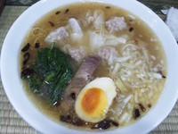 「鯵塩の魚群ワンタンメン【950】」@東京いまむらの写真