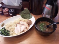 「特製濃厚白湯つけ麺」@三代目麺処 「まるは」極 船橋店の写真
