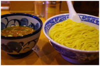 「つけめん　太麺」@中華そば 青葉 南古谷店の写真