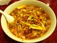 「ネギ、チャーシューメン　（700円）」@中華料理 家宴の写真