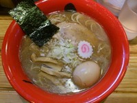 「中華そば（680円）+味付玉子（100円）」@赤備の写真