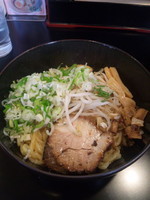 「辛し油そば+手作りワンタンスープ」@麺屋 帝旺の写真