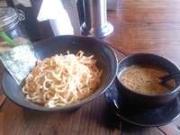 「煮干しつけ麺、大盛」@jun-pey ra-men 成瀬本店の写真